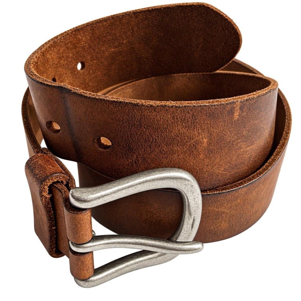 J. Crew Brown Genuine Leather Belt
